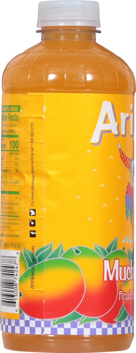 slide 5 of 9, AriZona Arizona Mucho Mango Juice - 34 fl oz, 34 fl oz