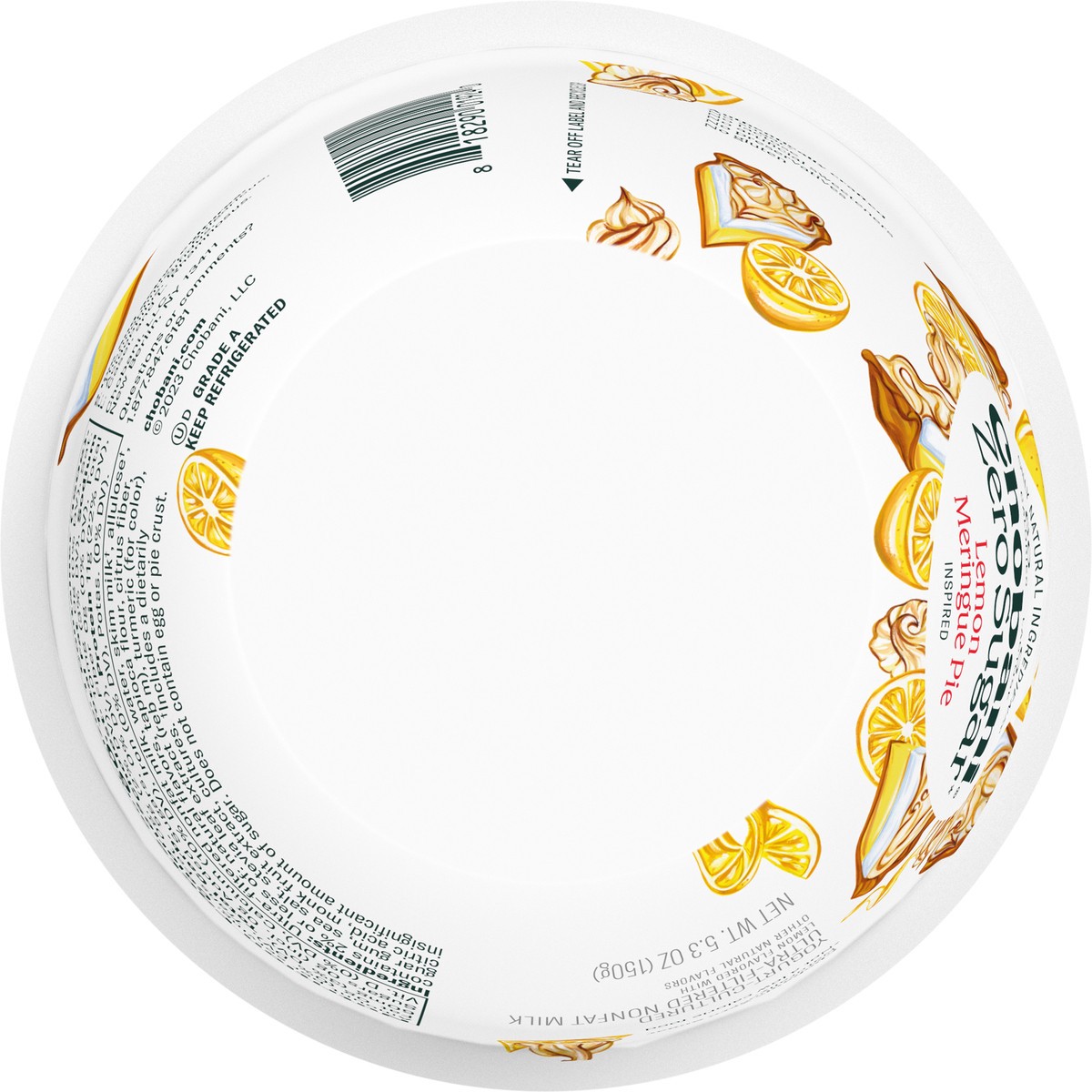 slide 9 of 9, Chobani Yogurt, Lemon Meringue Pie, 5.3 oz