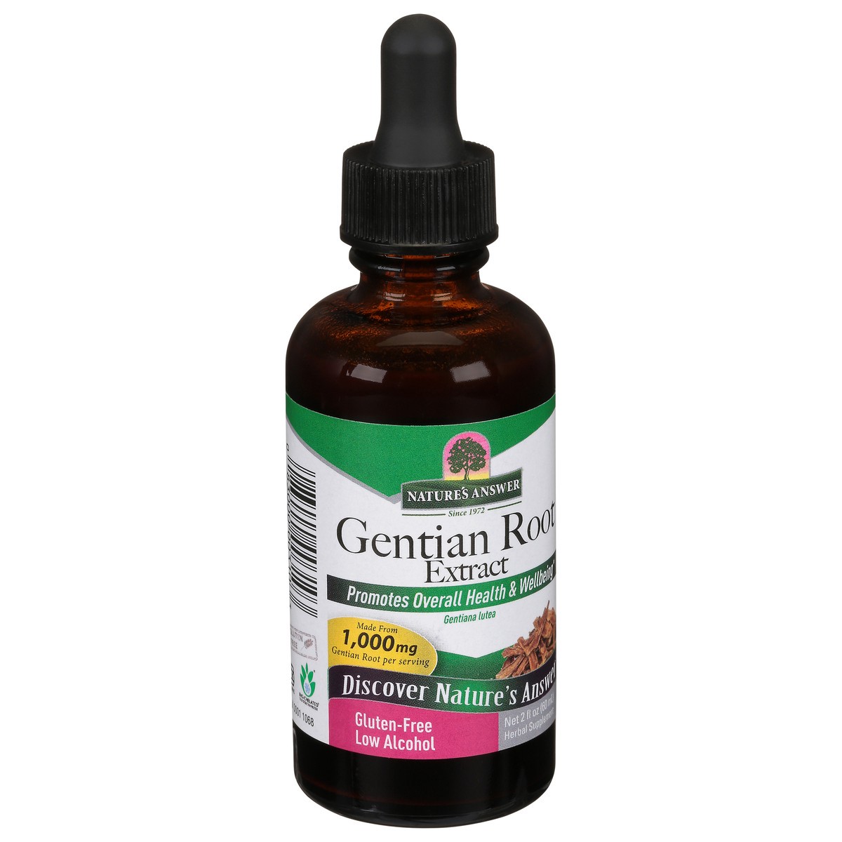 slide 3 of 9, Nature's Answer Gentian Root Extract, 2 fl oz