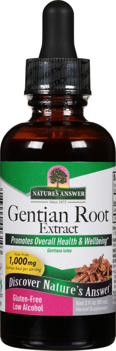 slide 7 of 9, Nature's Answer Gentian Root Extract, 2 fl oz
