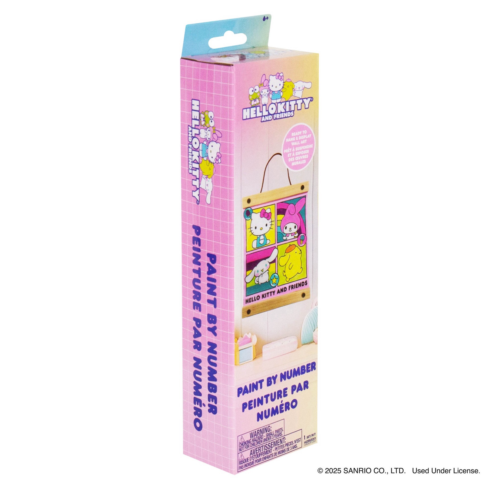 slide 5 of 5, Hello Kitty & Friends Paint By Number Kit, 1 ct