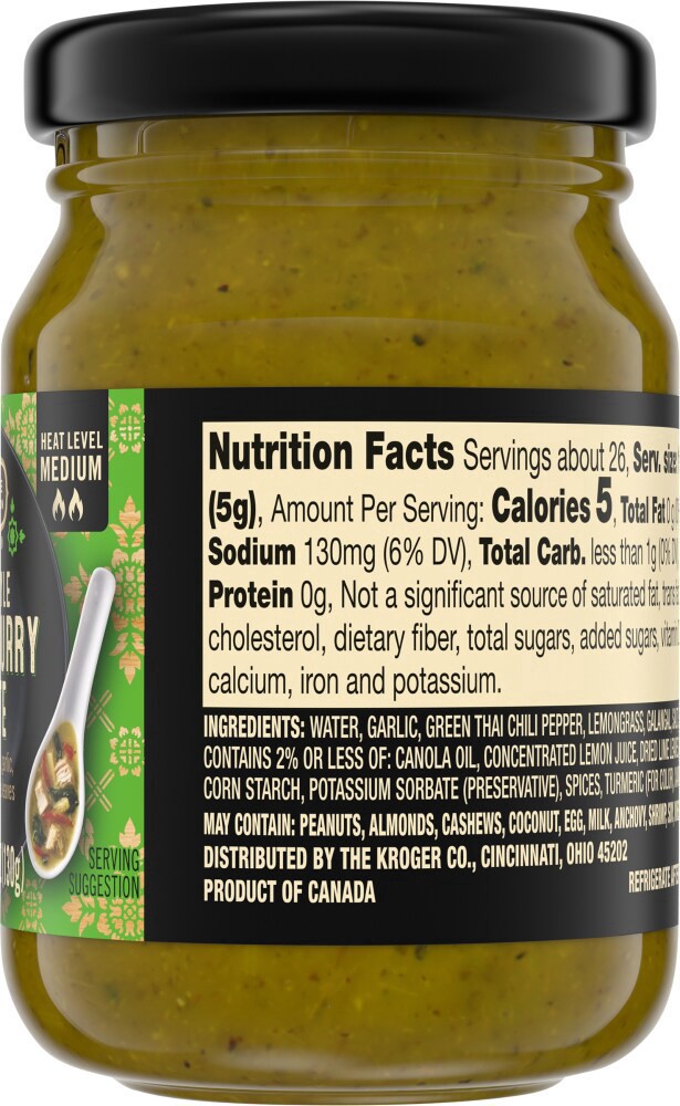 slide 3 of 4, Private Selection Thai Style Green Curry Paste, 4.6 oz