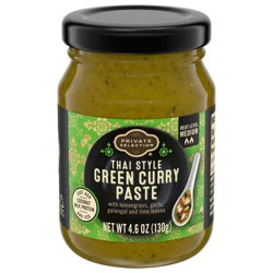 Private Selection Thai Style Green Curry Paste