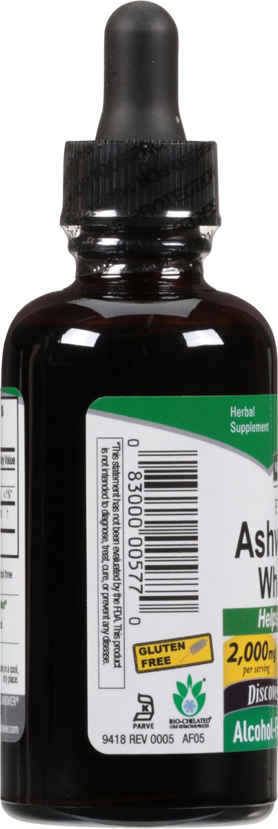 slide 6 of 9, Nature's Answer 2000 mg Fluid Extract Ashwagandha Whole Plant 2 fl oz, 2 fl oz