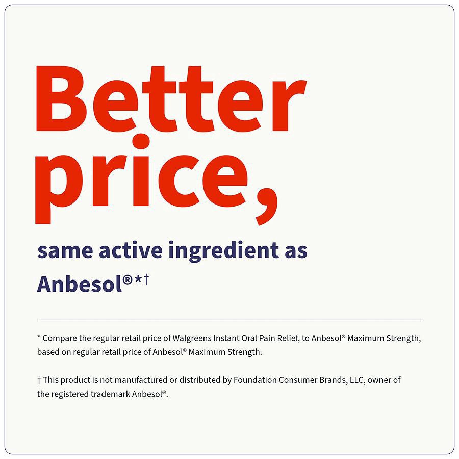 slide 2 of 5, Walgreens Oral Analgesic Gel, 0.33 oz