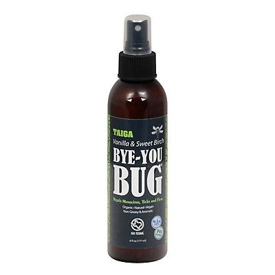 slide 1 of 1, Bye-You Bug Taiga Vanilla & Sweet Birch Bug Spray, 6 oz