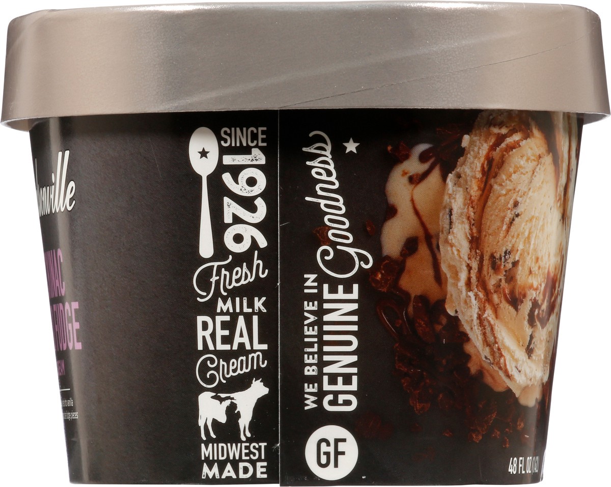 slide 6 of 9, Hudsonville Mackinac Island Fudge Ice Cream 48 fl oz, 48 fl oz