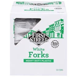 First Street Heavy Duty Plastic Forks