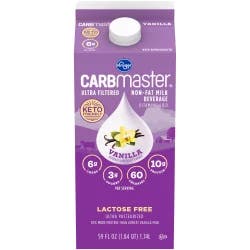 Kroger Carbmaster Lactose Free Non-Fat Vanilla Milk Beverage - 59 fl oz