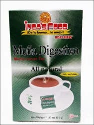 Inca's Food Muã±A Digestive Tea Bags - 25 ct