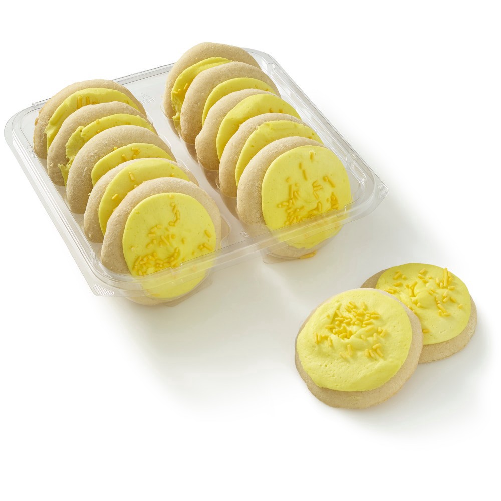slide 3 of 3, Bakery Fresh Pineapple Frosted Cookies, 10 ct; 13.5 oz