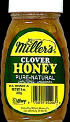 slide 1 of 2, Miller Clover Honey, 6 oz