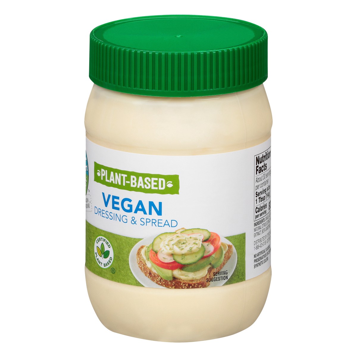 slide 7 of 14, Full Circle Market Plant-Based Vegan Dressing & Spread 15 oz, 15 oz