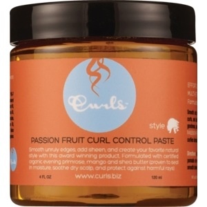 slide 1 of 1, Curls Passion Fruit Curl Control Paste, 4 fl oz; 120 ml