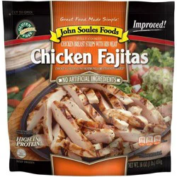 Soules Kitchen John Soules Foods Chicken Fajitas, 16 oz, Frozen