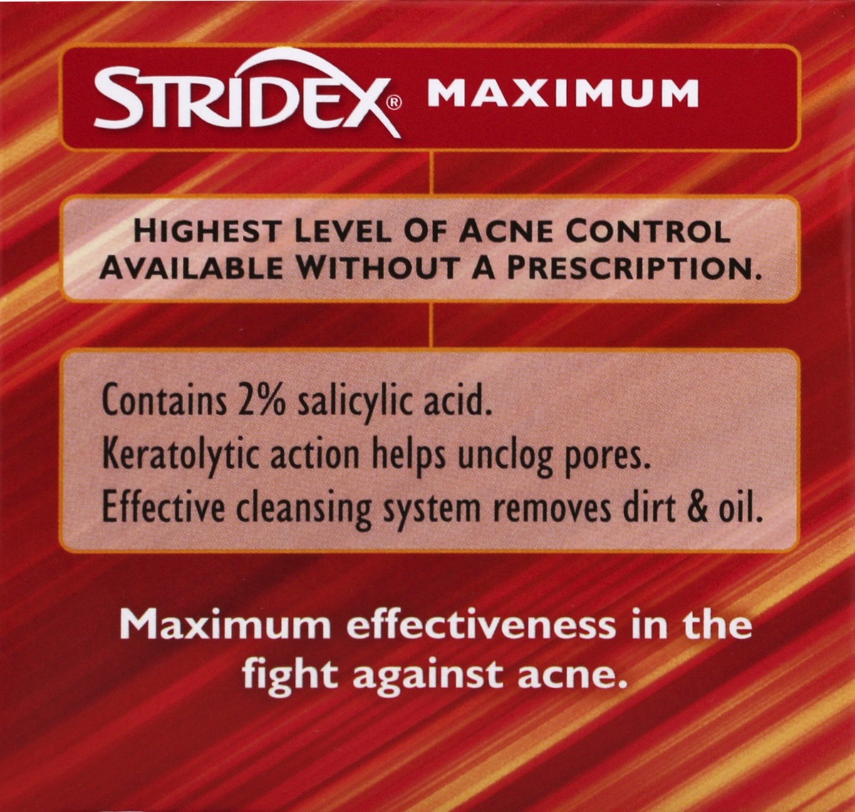 slide 9 of 10, Stridex Max Acne Pads, 55 ct