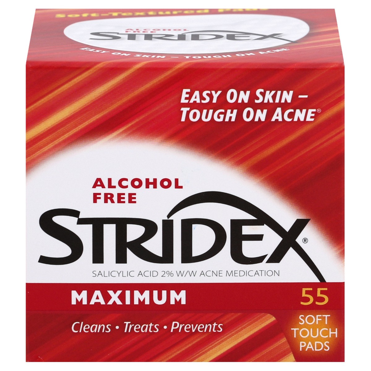 slide 10 of 10, Stridex Max Acne Pads, 55 ct