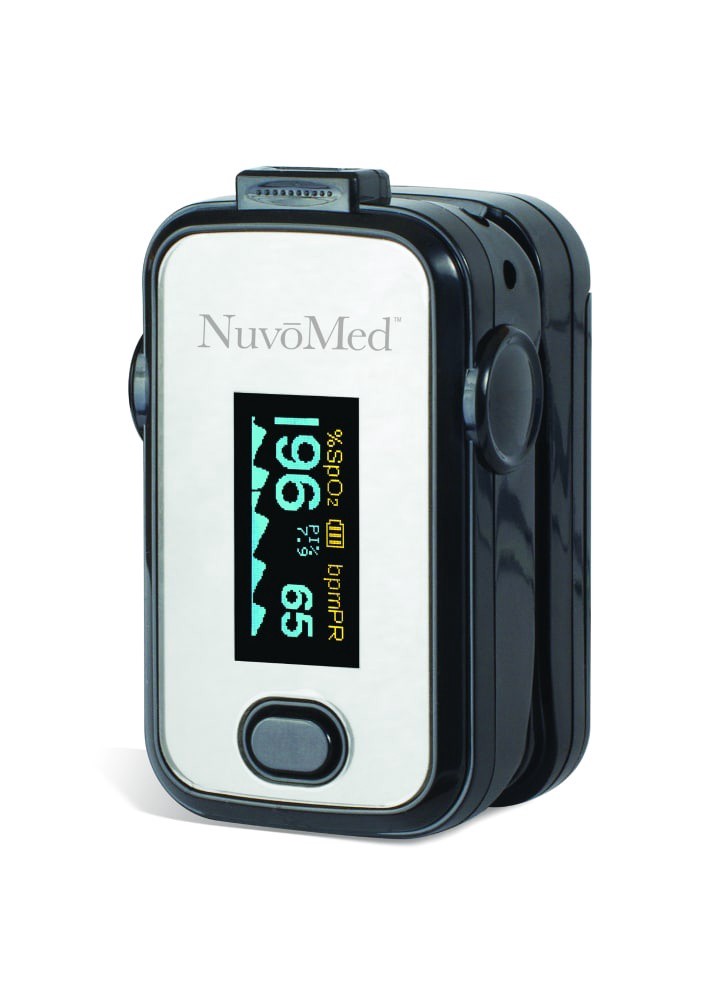 slide 4 of 5, NuvoMed Pulse Oximeter, 1 ct