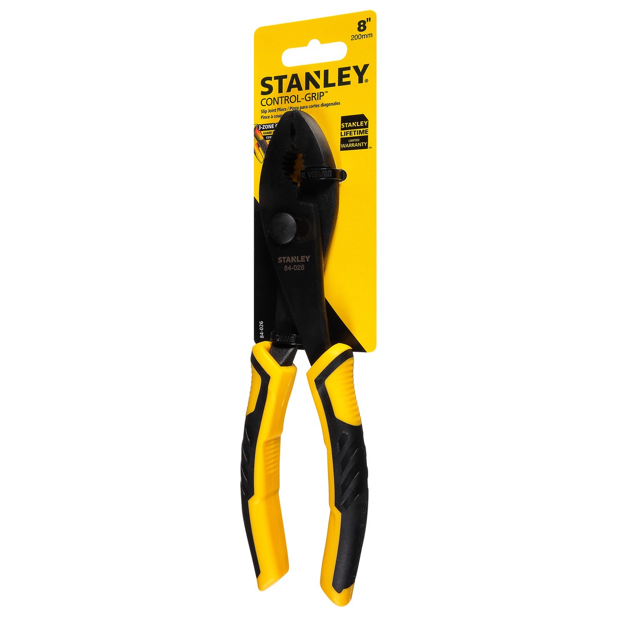 slide 4 of 11, Stanley 8 in. Slip Joint Pliers, 8 in