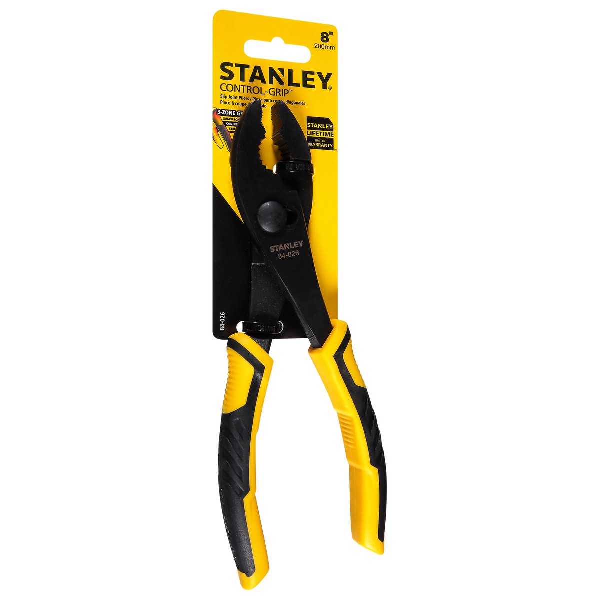 slide 3 of 11, Stanley 8 in. Slip Joint Pliers, 8 in