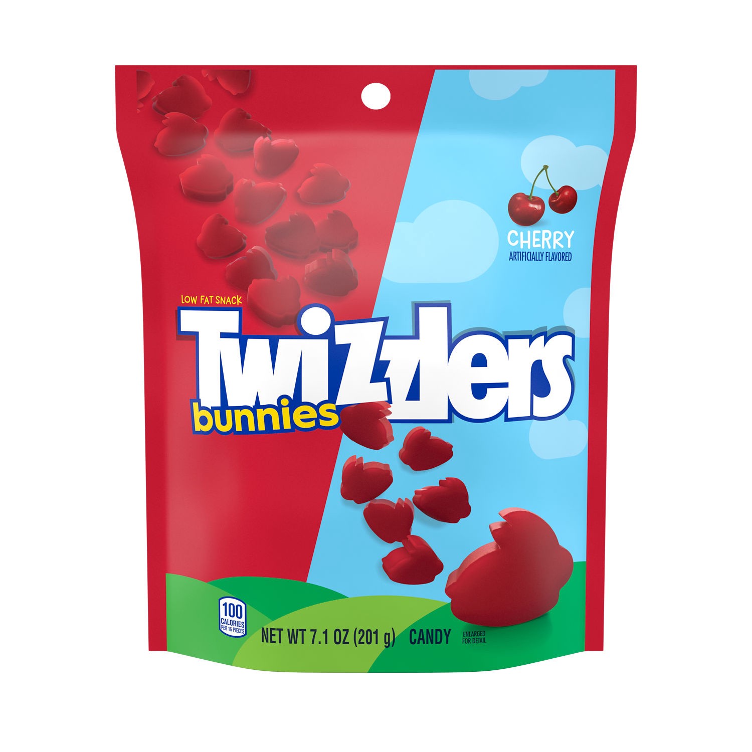 slide 1 of 8, Twizzlers Cherry Flavored Bunnies, Easter Candy Bag, 7.1 oz, 7.1 oz