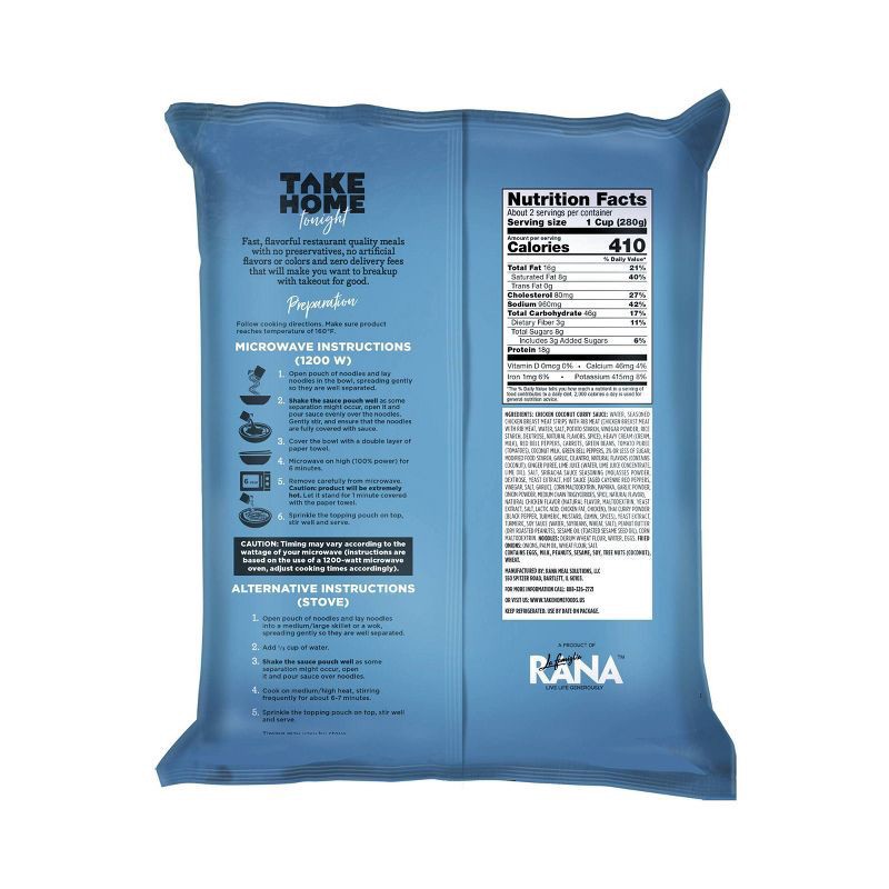 slide 2 of 5, Take Home Tonight Chicken Coconut Curry Meal Kit, 22 oz