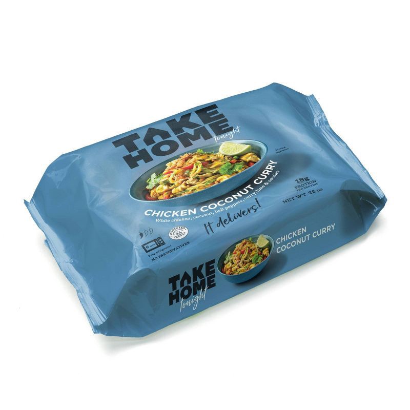 slide 5 of 5, Take Home Tonight Chicken Coconut Curry Meal Kit, 22 oz