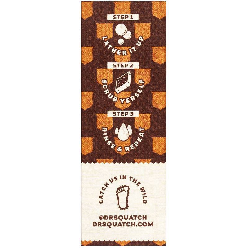 slide 6 of 8, Dr. Squatch Heavy Grit Harry Potter Men's Natural Bricc of The Brave Soap 5 oz, 5 oz