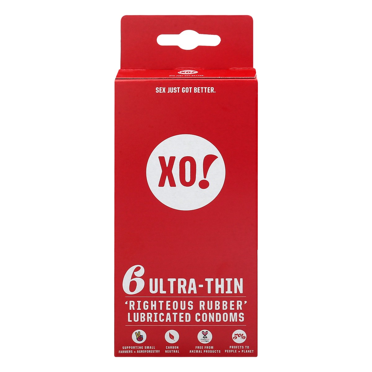 slide 1 of 9, XO! Ultra-Thin Lubricated Condom 6 ea, 6 ct