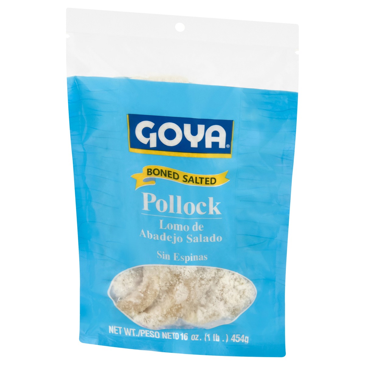 slide 3 of 4, Goya Boned Salted Pollock Fillets 16 oz, 16 oz
