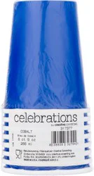 Celebrations 9 oz Cobalt Cups - 8 ct