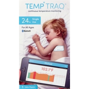 slide 1 of 1, TempTraq Temp Traq Continuous Temperature Monitoring Patch, 1 ct