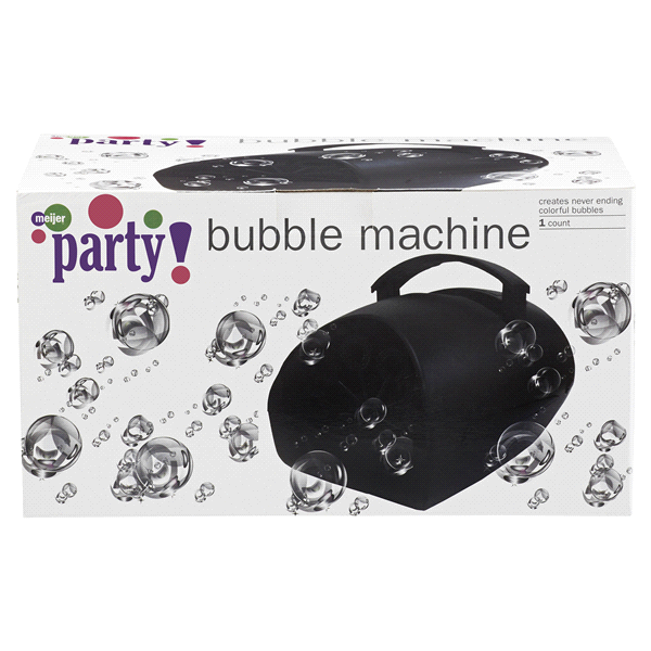 slide 1 of 1, Meijer Bubble Machine, 1 ct