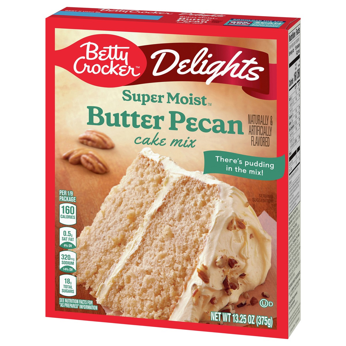 slide 4 of 9, Betty Crocker Delights Super Moist Butter Pecan Cake Mix, 13.25 oz, 13.25 oz