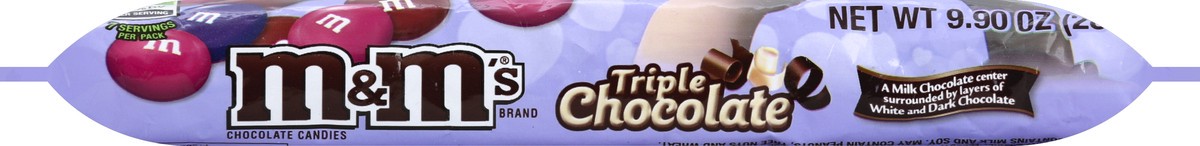 slide 4 of 6, M&M'S Valentine's Triple Chocolate Candy 9.9-Ounce Bag, 9.9 oz