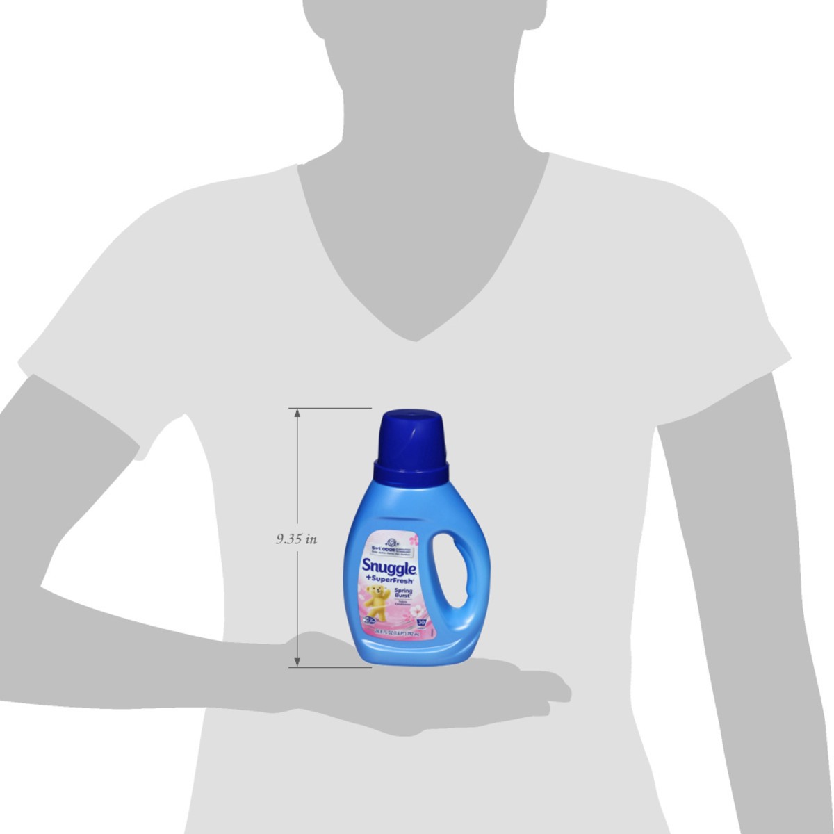 slide 13 of 13, Snuggle +SuperFresh Spring Burst Fabric Conditioner 26.8 fl oz, 26.8 fl oz