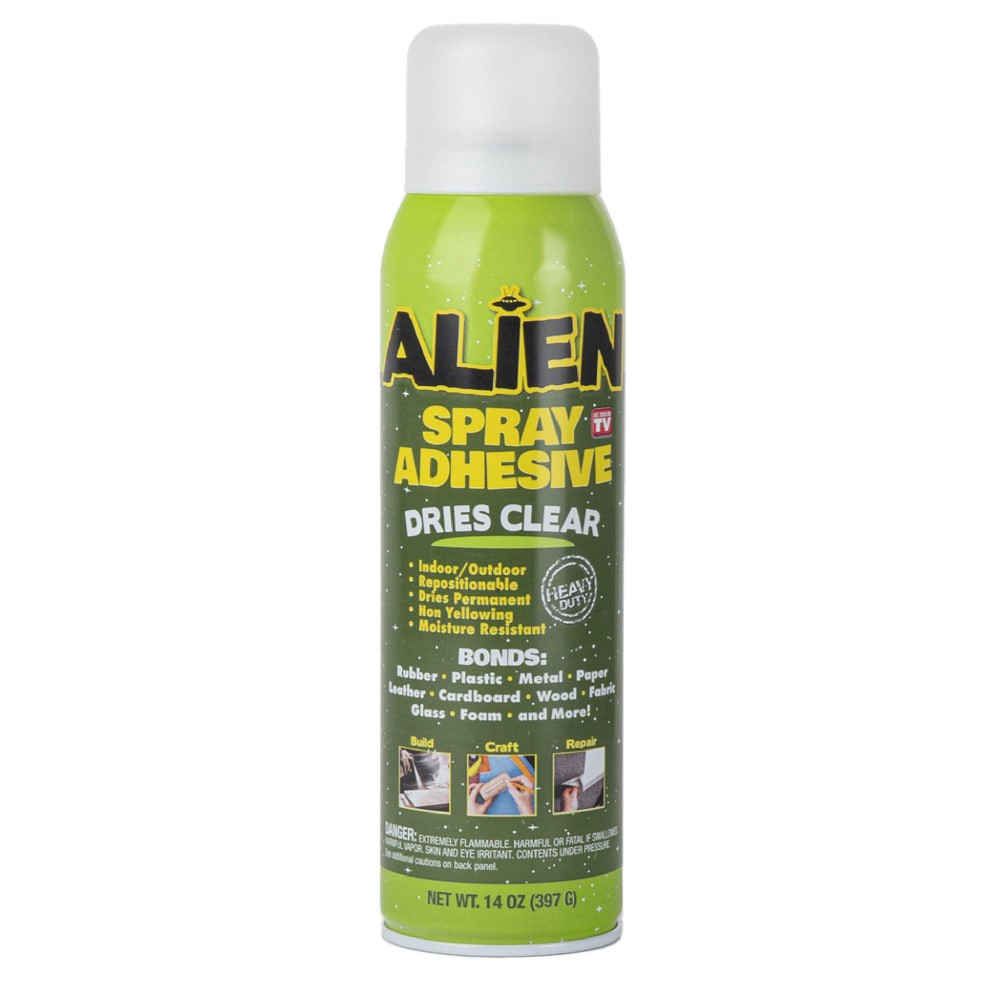slide 3 of 3, Alien Adhesive Spray, 14 oz