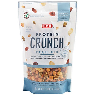 slide 1 of 1, H-E-B Select Ingredients Protein Trail Mix, 9 oz