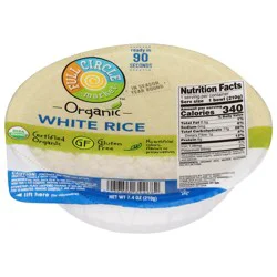 Full Circle Market Organic White Rice 7.4 oz
