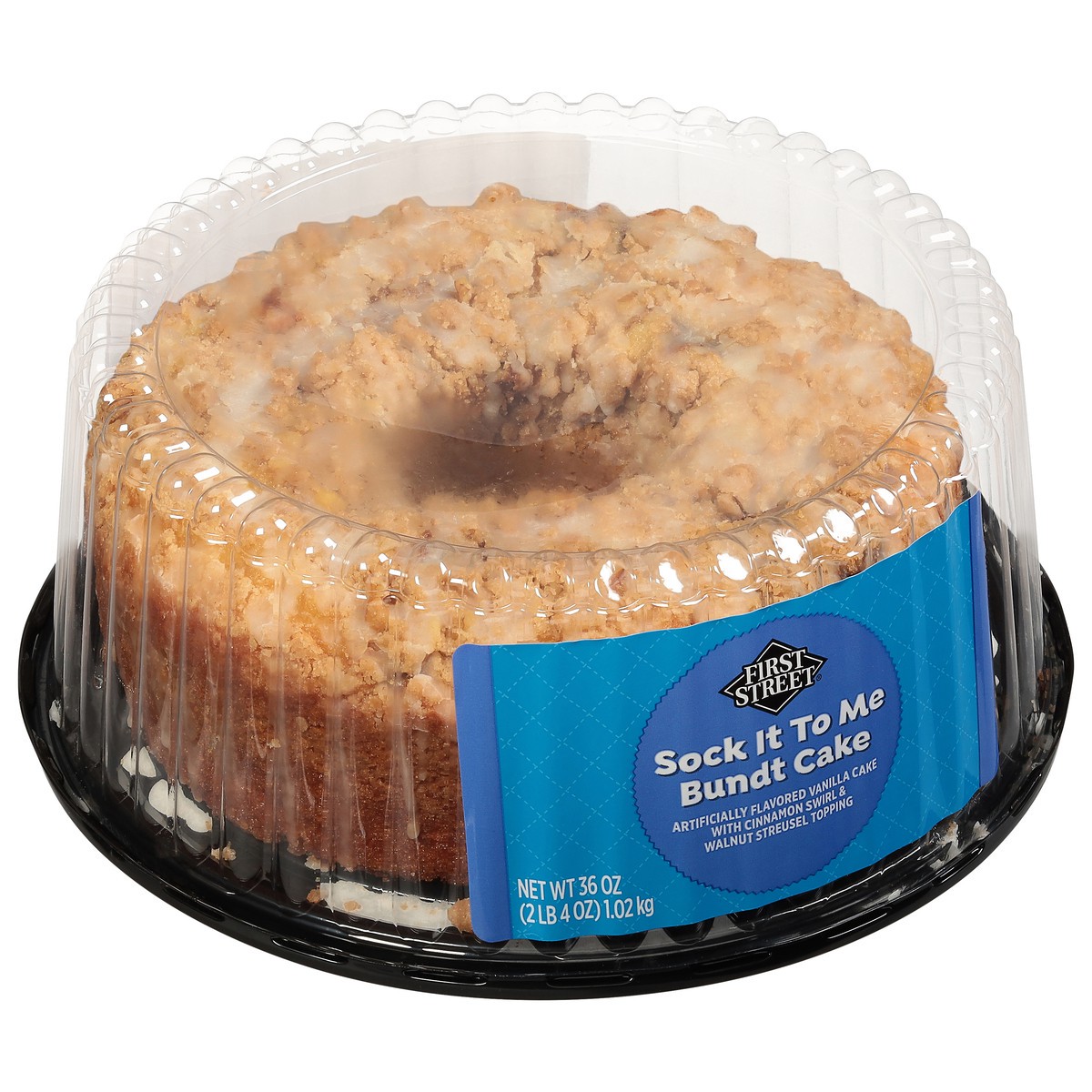 slide 3 of 14, First Street Sock It To Me Bundt Cake, 36 oz