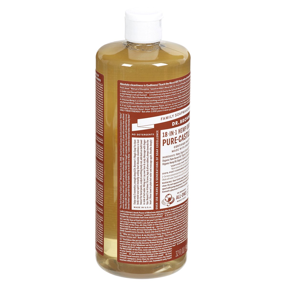 slide 9 of 13, Dr. Bronner's Castile Liq Soap Eucaly Org 32Oz, 32 fl oz