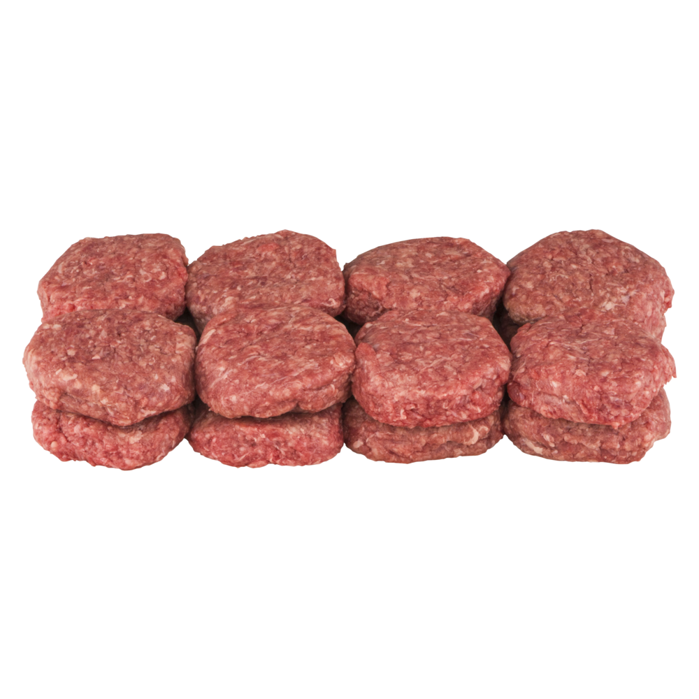 slide 1 of 1, Brie Couronne Prime Ground Beef Sirloin Patties, per lb