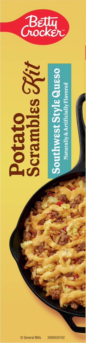 slide 7 of 9, Betty Crocker Potato Scrambles Kit, Southwest Style Queso, 7 oz
