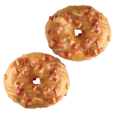 slide 1 of 1, H-E-B Peanut Butter and Strawberry Glazed Donut, 1 ct