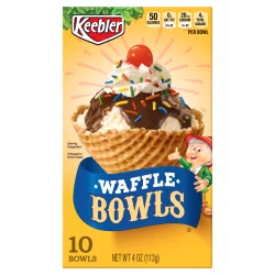 Keebler Waffle Bowls