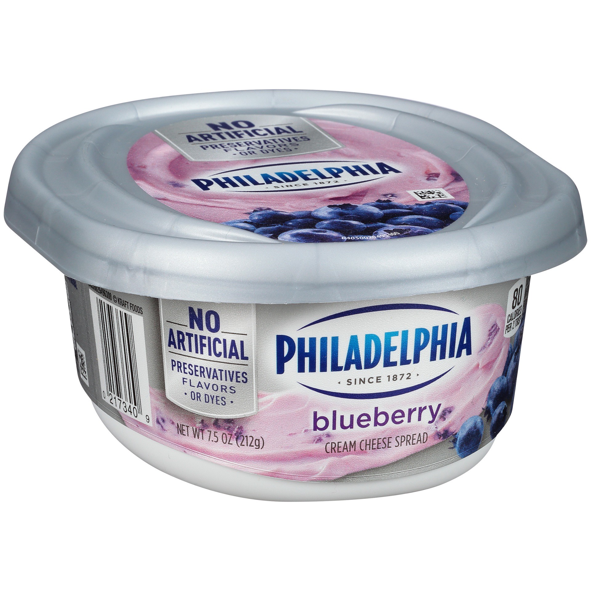 slide 11 of 13, Philadelphia Blueberry Cream Cheese Spread, 7.5 oz