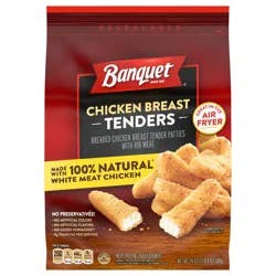 Banquet Chicken Breast Tenders, Frozen Meal, 24 oz.
