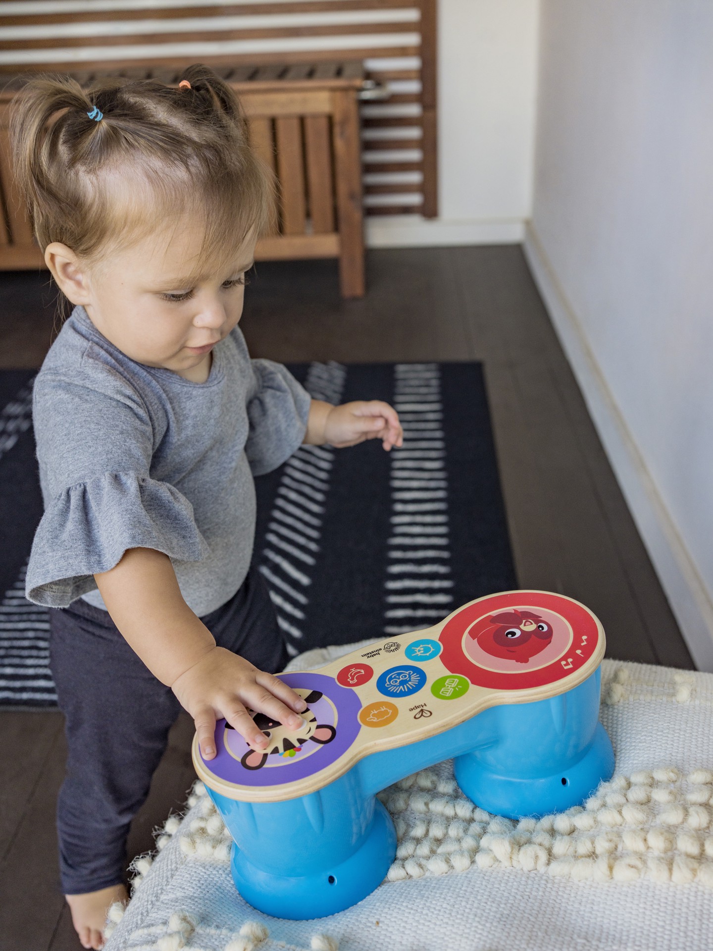 slide 7 of 9, Baby Einstein Upbeat Tunes Magic Touch Drum, 1 ct