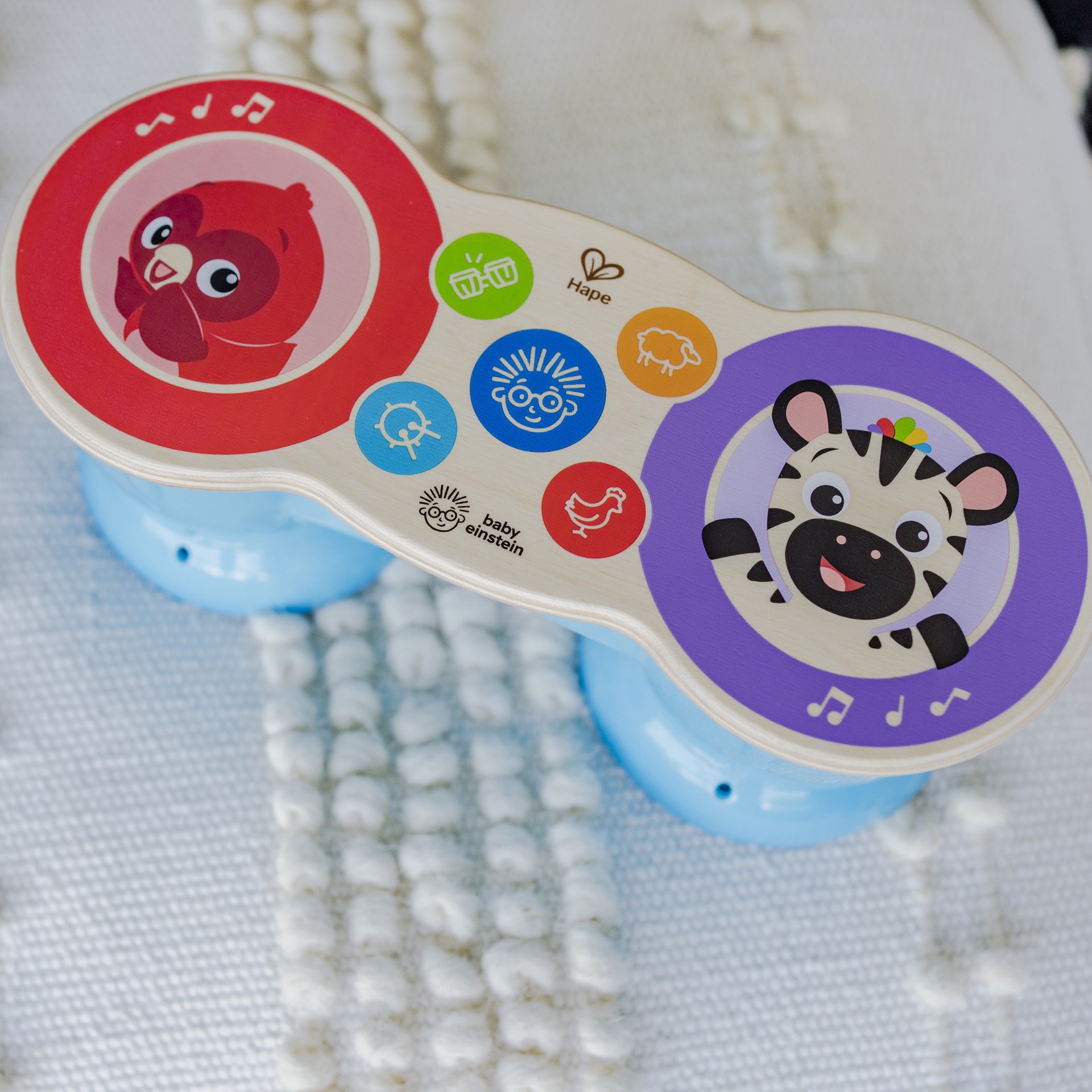 slide 9 of 9, Baby Einstein Upbeat Tunes Magic Touch Drum, 1 ct
