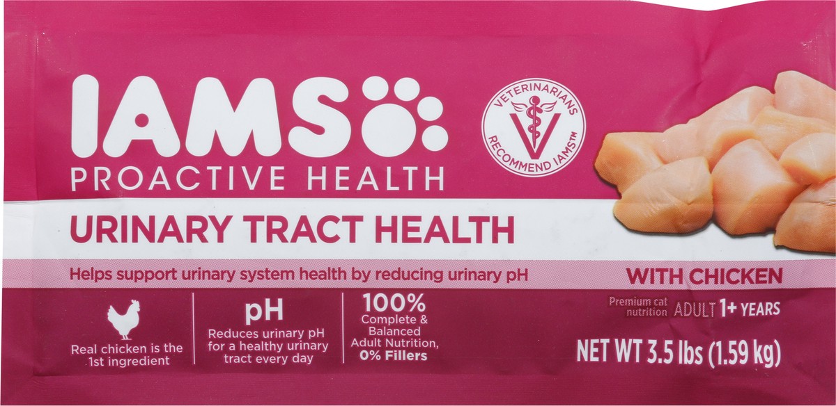slide 2 of 9, Iams™ ProActive Health™ Urinary Tract Health with Chicken Premium Cat Food 3.5 lb. Bag, 3.5 lb